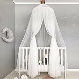 ★Puede ser una cortina antimosquitos también puede hacer como una decoración de cama que es muy elegante y bonita