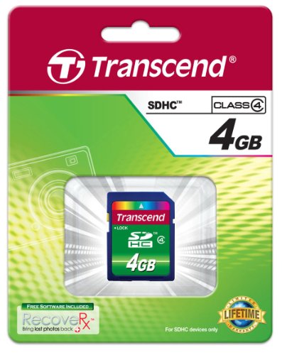 Transcend SDHC 4GB Class 4 Speicherkarte - 2
