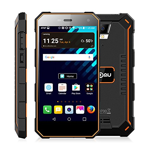 NOMU S10 4G Smartphone Cellulare Impermeabile IP68 Display 5.0 Pollici Android 6.0 Quad-Core MTK6737 1.5GHz 2GB+16GB Camera 8MP Dual SIM 5000mAh Antiurto Antipolvere Impermeabile