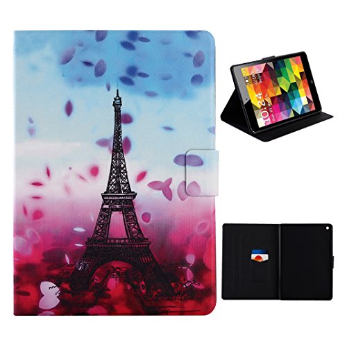 iPad Mini 3 Flipcase, iPad Mini 2 Flipcase, iPad Mini Flip Bumper, Moon mood® Automatischen Schlaf / Wake Ledertasche für Apple iPad Mini 1/2/3 7.9 Zoll, PU Leder Cover Folio Handyhülle Gemalt Muster Premium Bumper Handytasche Backcover Tasche Stand Etui im BookStyle Case mit Brieftasche Standfunktion Halter Kreditkarte Slots und Magnetverschluss Cover mit Weich TPU Innere Auto Wakeup / Untätigkeit -Funktion Fall Etui Tasche für iPad Mini 1/2/3 (nicht für iPad Mini 4)