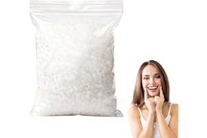 KEPYATI 100g Perla Dental, Dientes falsos moldeables temporales, Reemplazos de Dientes Temporales, Perlas de Reparación de Dientes Temporales para Dientes Rotos Faltantes