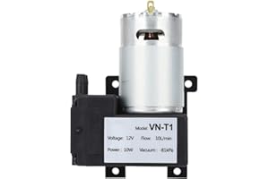 YWBL-WH 12V DC Micro Vacuum Pump 10L/min Low Noise Operation with Adjustable Negative Pressure Control for Industrial Air Gas Extraction Systems