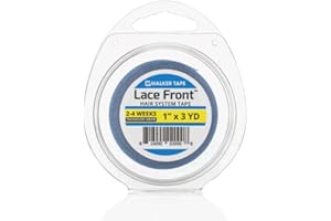 ABL SUPPLIES Walkers Tape wig glue/Lace Front Wig Adhesive Tape, Double Sided Tape, Strong Hold, Used for Wigs & Hair Extensions (3 Yards x 1 Inch)