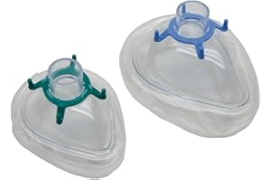 Dönges Maschera per aeronautica, taglia 4 (maschera respiratoria anestesia maschera trasparente)