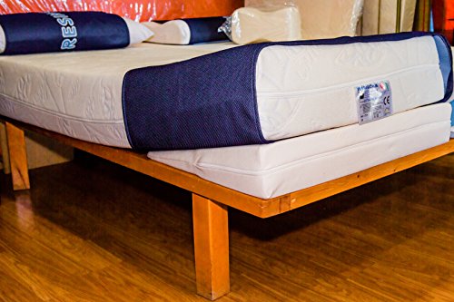 comprare on line Resingomm Cuscino a cuneo ALZA GAMBE Riposa Gambe alza materasso letto Sfoderabile e Lavabile Alta densità, indeformabile. prezzo