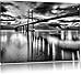 Produktbild Monocrome, Gewältige Brücke Ponte Vasco da Gama Lissabon , Format: 80x60 auf Leinwand, XXL riesige Bilder fertig gerahmt mit Keilrahmen, Kunstdruck auf Wandbild mit Rahmen, günstiger als Gemälde oder Ölbild, kein Poster oder Plakat