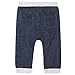 Bluezoo Kids Babies Navy Ribbed Cuff Jogging Bottoms 9-12 Months
