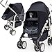 SUNNY SAIL UNIVERSAL GRACO MIRAGE BUGGY PRAM STROLLER shade parasol substitute Sun & Wind shield
