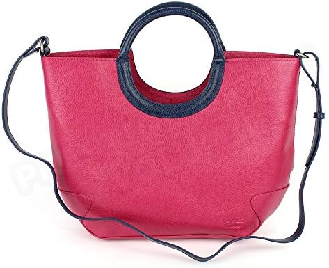 Belle Ile En Mer French manufacturing Luxury Leather Bag -  Pink - One Size