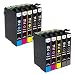 Produktbild LxTek Kompatibel Ersatz für Epson 18XL Druckerpatronen für Epson Expression Home XP-102 XP-202 XP-205 XP-212 XP-215 XP-225 XP-305 XP-312 XP-315 XP-322 XP-325 XP-405 XP-405WH XP-415 XP-422 XP-425