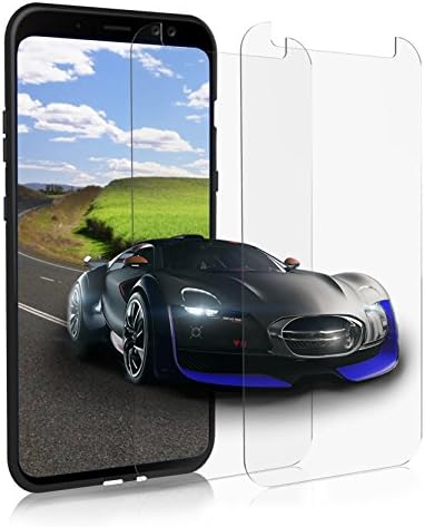 2 X Samsung A5 / A8 2018 Tempered Glass, NOT A SCRATCH on Your Screen, Profer [100%Transparency] [9H 2.5D] ULTRA THIN [InvisibleShield] Glass Screen Protector for Samsung A5 / A8 2018