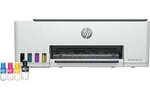 HP Smart Tank 580 All-in-One WiFi Colour Printer | 1 Extra Black Ink Bottle | 1+1 Year Extended Warranty on Registration| Up to 8000 Black & 6000 Colour Prints I Print,Scan & Copy for Office/Home