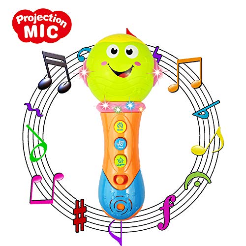 CITOY Juguete para niñas de 1 año, Micrófono de Juguete para bebés de 2 a 3 años Juguete para niños de 3 a 12 Meses Regalo para niños pequeños para niñas de 1 a 3 años Edad 1 2 3 Niñas Niños