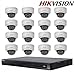 Produktbild Hikvision CCTV Security System DS-7616NI-E2/16P 16CH 16 Indepedent POE NVR + Hikvision DS-2CD2142FWD-IS 4MP IP Camera Surveillance Camera Security Camera + Seagate 4TB HDD (16 Channel + 16 Camera)