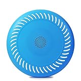 ✔ Estos altavoces de frisbee utilizan plástico de polipropileno resistente a los impactos a través de miles de pruebas de tiro.