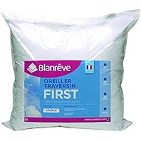 Blanrêve LOPOLHP036060 - Lote de 2 Almohadas (poliéster 60 x 60 x 0,1 cm), Color Blanco