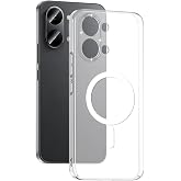 Coverzone Xiaomi Poco X8 Pro Max ile uyumlu Şeffaf Kılıf MagSafe Uyumlu G&uuml;&ccedil;l&uuml; Mıknatıslı Wireless Şarj Destekli Crystal Clear