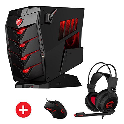 MSI 9S6-B90911-006-956-B907-102 Aegis X3 VR7RD-006DE Desktop PC (Intel Core i7-7700K, 2000GB Festplatte, 16GB RAM, Geforce GTX 1070, Win 10 Home) schwarz