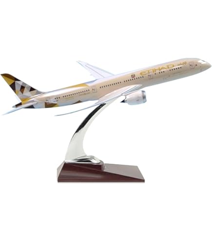 Daron Skymarks Etihad 787-9 Airplane Model (1/200 Scale) : Amazon