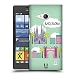 Produktbild Head Case Designs Barcelona Doodle Städte 4 Ruckseite Hülle für Nokia Lumia 730 / 735