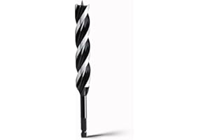 hsawbit Wood Drill Bits, 26mm x 230mm Auger Drill Bit Extra Long Drill Bits Wood Plastic, Drywall Woodworking Hole Drill Bit