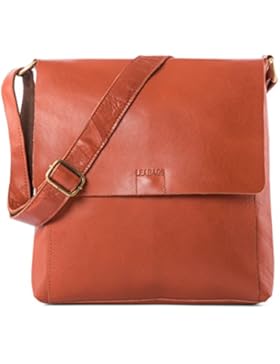 LEABAGS Ise Umhängetasche aus echtem Büffel-Leder im Vintage Look