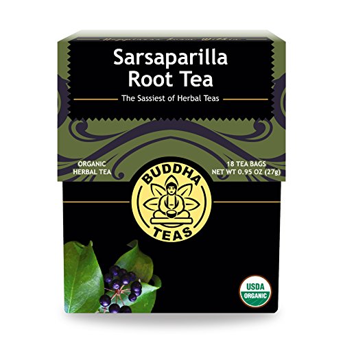 Preisvergleich Produktbild Sarsaparilla Tea - Organic Herbs - 18 Bleach Free Tea Bags