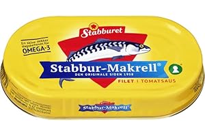 Stabburet Makrell I Tomat – Mackerel in Tomato 170g