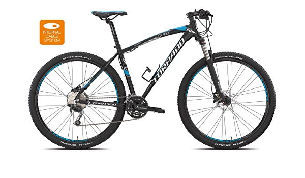 TORPADO Bici MTB Uranus 29'' Alu 3x10v Disco Taglia 48 Nero Opaco (MTB  Ammortizzate) / Bicycle MTB Uranus 29'' Alu 3x10s Disc Size 48 Black Matt ( MTB Front Suspension) : Amazon.it: Sport