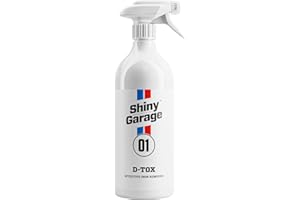Shiny Garage Deironizer D-Tox 1 L – do silnych metalicznych zabrudzeń – środek do usuwania rdzy – środek do czyszczenia felg aluminiowych