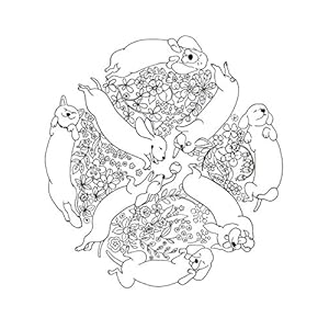 Un millón de perros: cachorros adorables para colorear (Libro de colorear para adultos)