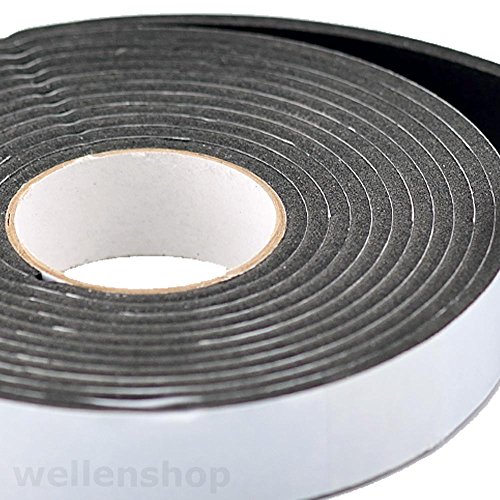 3m Neoprendichtband Fensterdichtung Abdichtungsband Marinetauglich 19mm x 6mm - 2