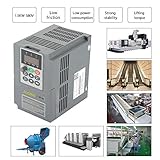 frequenzumrichter 380v 1 5kw ★ ★ ★ ★ ★【Mehrere Schutzfunktionen】 : Überstrom, Überspannung, Unterspannung, Übertemperatur, Phasenmangel, Überlast und andere Schutzfunktionen. Andere Funktionen: Verzögerungsstopp oder freier Stopp, Gleichstrombremse, automatischer Neustart, SPS-Programmsteuerung usw.