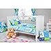 Butterfly Design Cot Bumper Set includes Duvet Cover, Pillowcase & Padded Cot Bumper with ties
