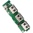 Electronic Spices 3 USB Mobile Module Lithium Li-ion Battery Charging LED Indicator Mother Board 5V 1AMP (3 USB)