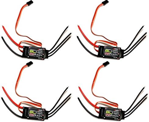 4pcs 20A BL-Heli ESC with 2A 5v BEC for RC 250 QAV250 Quadcopter Multicopters