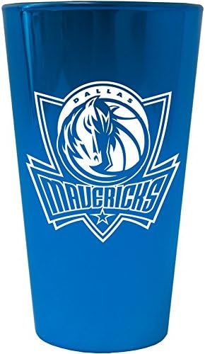 Dallas Mavericks - Logo Lusterware Pint Glass
