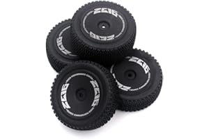 WPOND RC Autoreifen kompatibel für Wltoys 144001 124018 124019 124016 124017 Rc Auto Ersatzteile 144001 Vorne + Hinten (4 Stück)