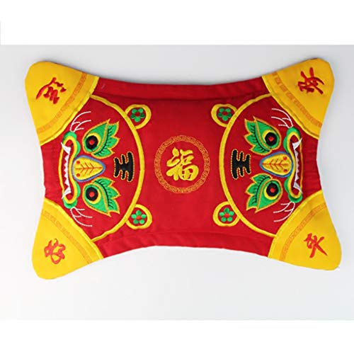 Preisvergleich Produktbild SLIANG Handwerk Tiger Traditionelles Handwerk Geschenk Baby mit chinesischen Eigenschaften Hundertjähriges Geschenk Vollmond Tiger 35 * 23cm