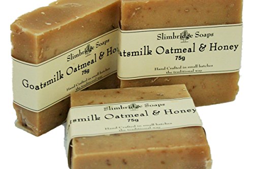 Slimbridge Soaps Goat milk Oatmeal & Honey Triple Pack