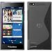 Produktbild PhoneNatic Case für BlackBerry Leap Hülle Silikon clear S-Style Cover Leap Tasche + 2 Schutzfolien