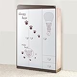 Mitwachsendes Komplett Babyzimmer Cute Bear mit 3 türigem Kl. von 0 bis 12 Jahren - 5