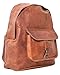 Produktbild Gusti Leder Nature Stanley Rucksack Lederrucksack 13" gepolsterte Rückenseite Ranzen Arbeitstasche Damen Herren Praktisch Groß Braun M100bn-8
