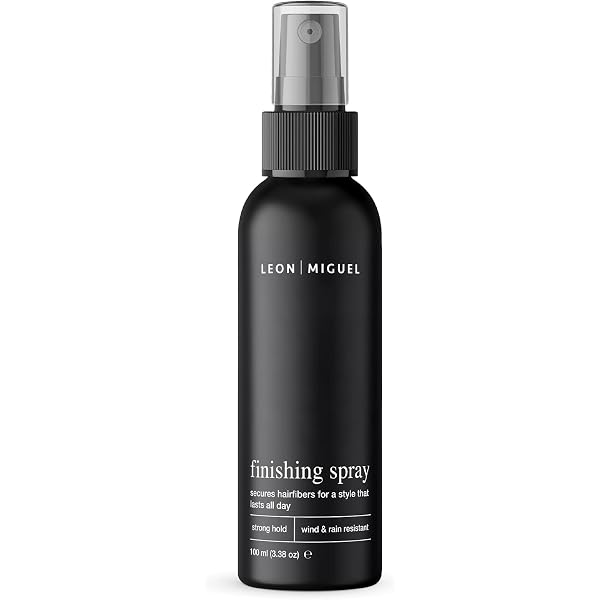 LEON MIGUEL Hair Fiber – Streuhaar Gegen Lichte Stellen, 25 G, Dermatologisch Getestet (hellbraun)