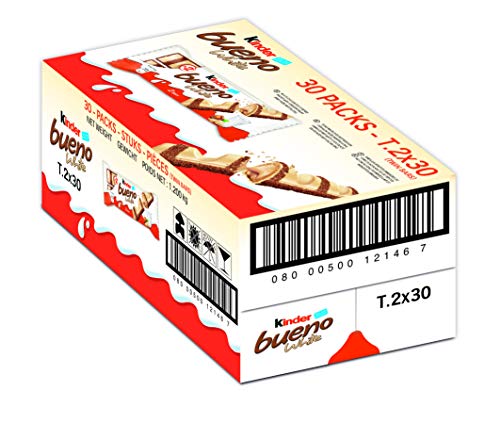Kinder Bueno - White (Pack de 30 x 2 unidades)