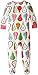Hatley Baby-Girls Infant Footed Coverall -Harvest Pears Pyjama Set, White, 9-12 Months (Manufacturer Size:6-12 Months)