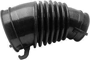 JXMFKBB Luftansaugschlauch, Passend für Honda CRV CR-V 13-17, Teilenummer 17228-R5Z-G01, Schwarz, Kunststoff