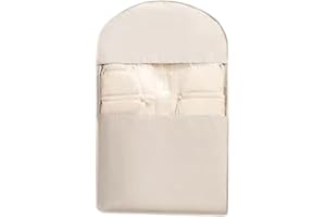 GENERIC Sacs de rangement sous vide à suspendre pour manteaux | Sac de rangement avec fermeture éclair auto-compression – Protection portable pour manteaux, vestes, vêtements d'extérieur, robes et pantalons