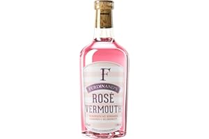 ‎FERDINAND'S Ferdinand's | Rosé Vermouth | 500 ml | Weinaperitif auf Riesling-Basis | Mit heimischem Rhabarber und Holunderblüte | Fruchtig