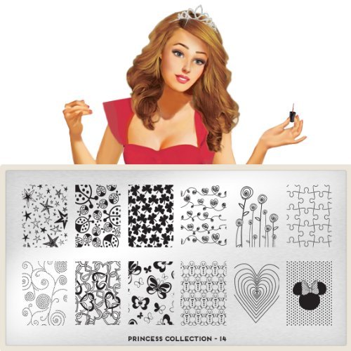 MoYou-London Nail Art Image Plate Princess Collection - 14